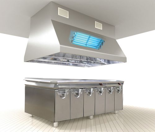 Unità di disinfezione UV-C - UV-SMELL-SQ - LIGHT PROGRESS SRL - a ozono / per l'industria agroalimentare / per ospedali