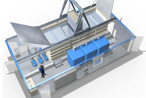 Microimpianto di depurazione delle acque reflue biologico - EnviroChemie GmbH - a fanghi attivati