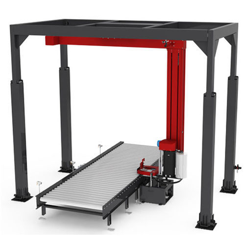 Avvolgitrice fasciapallet a braccio rotante - ARM3500 - EAR FLAP® - automatica / per pallet / con rulliera motorizzata