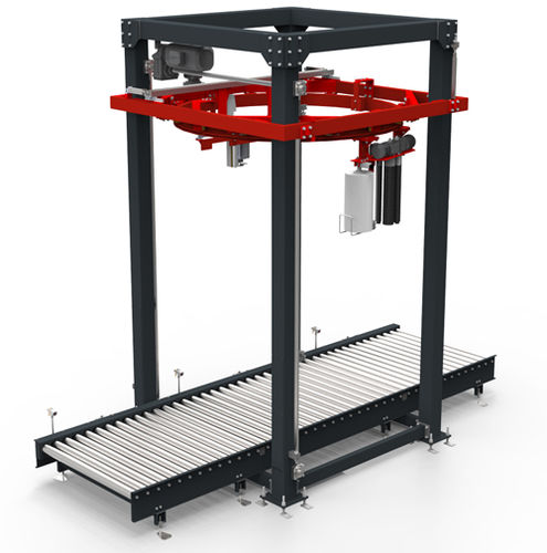 Avvolgitrice fasciapallet ad anello rotante - RRM4500 - EAR FLAP® - automatica / per pallet / per pellicola estensibile