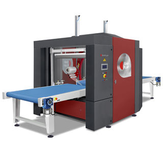 Avvolgitrice fasciapallet orizzontale - ORM-FA - EAR FLAP® - automatica / per mobile / per profilati