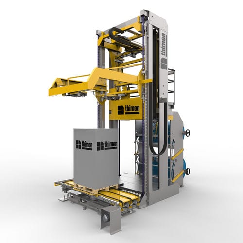 Incappucciatrice automatica - COVER-PAL 2000 - THIMON - con film termoretraibile / per l'industria alimentare e delle bevande / per pallet