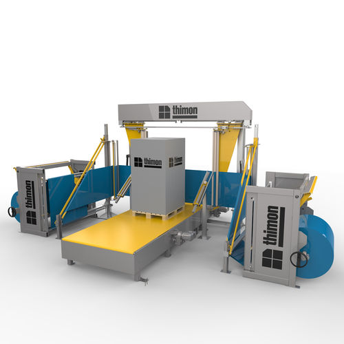 Fardellatrice automatica - DRA-PAL 7000 E - THIMON - per l'industria alimentare e delle bevande / per prodotti farmaceutici / per bottiglie