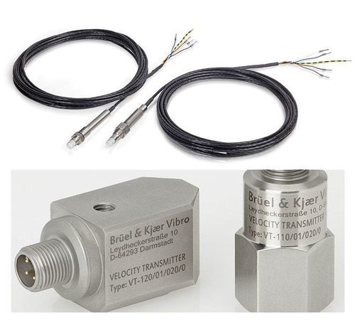 Trasmettitore di vibrazioni 4-20mA - DT-12x, VT-110/120 - AWF - alimentato da circuito / per monitoraggio continuo