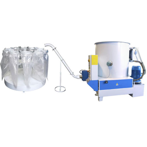 Confezionatrice per pressa bricchettatrice - ROTOR - Comafe Mmacchine - verticale / rotativa / per sacchetti