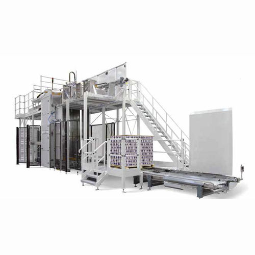 Depallettizzatore dall'alto - Sweepoff series - SIDEL - dal basso / per contenitori in vetro / per birra