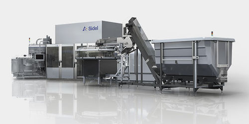 Soffiatrice / riempitrice / tappatrice per etichette - Combi BD - SIDEL - per alimenti / per bevande