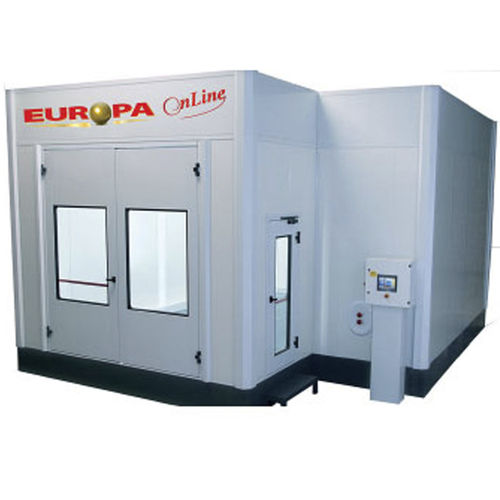 Cabina di verniciatura chiusa - Economax  - EUROPA - per veicolo / a filtro