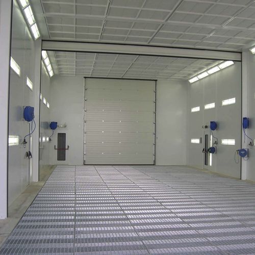 Cabina di verniciatura per applicazioni ferroviarie - EUROPA - chiusa / a filtro