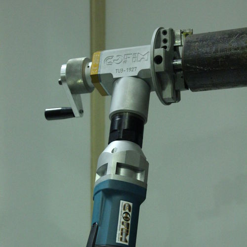Smussatrice a presa interna - TU3 series - COFIM SYSTEM - elettrica / pneumatica / portatile