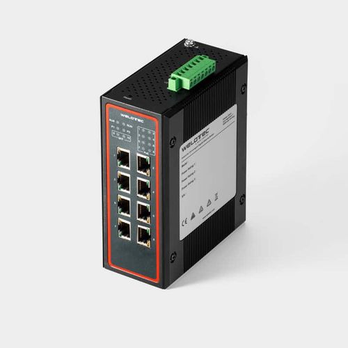 Switch Ethernet PoE - UGS-408-4PoE-24V - Welotec GmbH - non gestibile / 8 porte / Ethernet gigabit