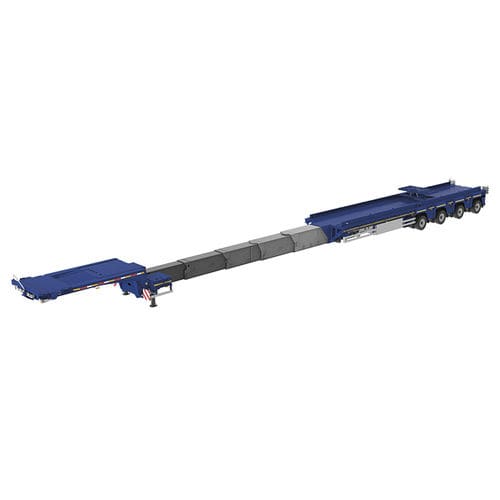 Semirimorchio a pianale - VENTUM - Goldhofer - gooseneck / di prodotti lunghi / a 3 assi