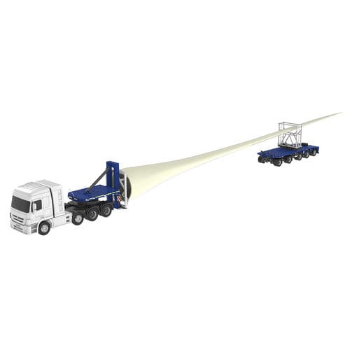 Rimorchio gooseneck - »BLADE S« - Goldhofer - per attrezzatura industriale / per tubi flessibili / per carichi lunghi