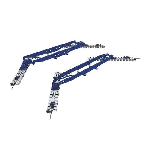 Rimorchio per attrezzatura industriale - »FAKTOR« series - Goldhofer - per gruppo elettrogeno / più di 6 assi / trainato