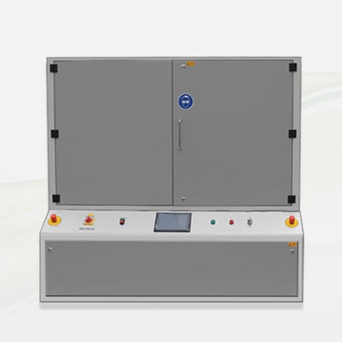 Unità di solidificazione LED UV - Beltron GmbH - con trasportatore a catena