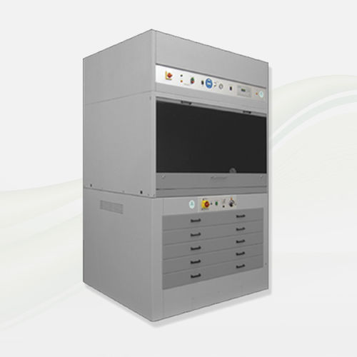 Bromografo per serigrafia - COMBINATION - Beltron GmbH - con armadio di asciugatura