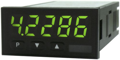 Indicatore a 4 cifre -  48x24 - 96x48 mm | M1, M2, M3 series - MONTWILL GmbH - a 7 segmenti / LED / digitale
