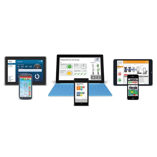 Software di visualizzazione - MobileHMI™ - ICONICS, Inc. - SCADA / HMI / per macchine mobili