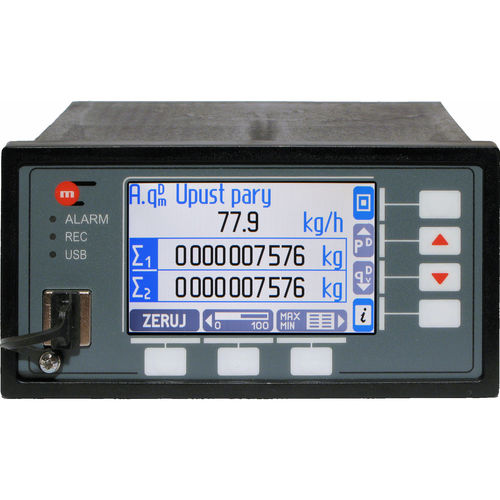 Calcolatore di portata per liquidi e gas - FP-3011 - Metronic AKP - registratore di dati