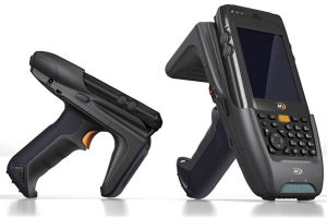 Computer palmare RFID - M3 Orange + Gun - iDTRONIC GmbH