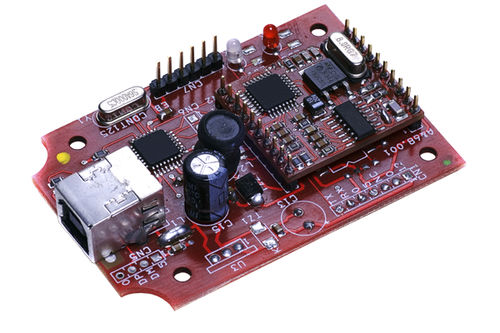 Lettore scrittore RFID embedded - LF Reader R820 - iDTRONIC GmbH - USB / con antenna integrata