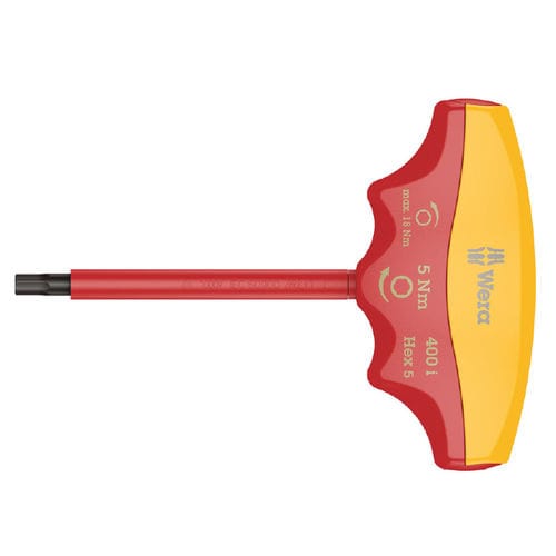 Cacciavite dinamometrico - 400 i VDE  - Wera Tools - con foro esagonale / isolato