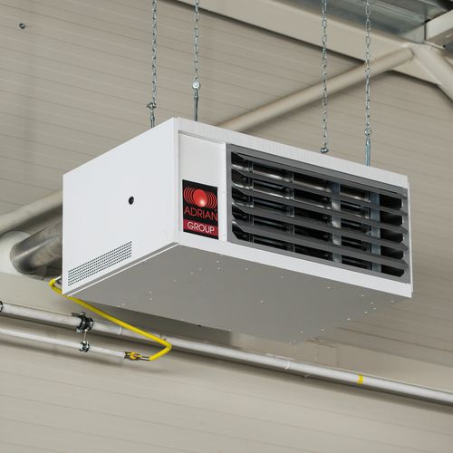 Generatore di aria calda a muro - ADRIAN-AIR® AX - ADRIAN GROUP s.r.o. - a gas / industriale