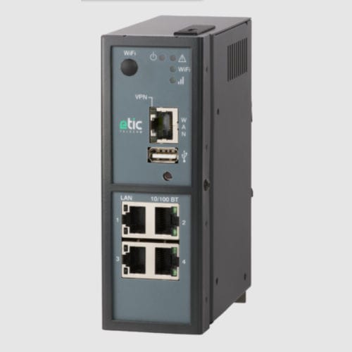 Router di comunicazione - IPL-E-400 - ETIC TELECOM - di dati / Ethernet / LAN