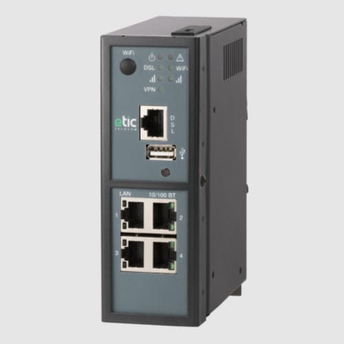 Router di comunicazione - IPL-A-400 - ETIC TELECOM - di dati / Ethernet / LAN