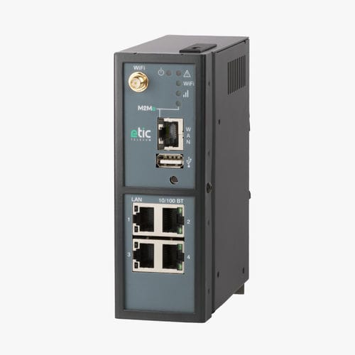 Router di comunicazione - RAS-EW-400 - ETIC TELECOM - wireless / Ethernet / LAN
