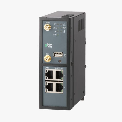 Router di comunicazione - IPL-CW-400 series - ETIC TELECOM - di dati / Ethernet / LAN