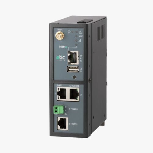Router di comunicazione - RAS-EW-220 - ETIC TELECOM - wireless / Ethernet / LAN