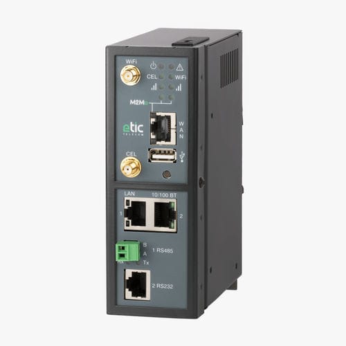 Router di comunicazione - RAS-ECW-220-LW - ETIC TELECOM - wireless / Ethernet / LAN
