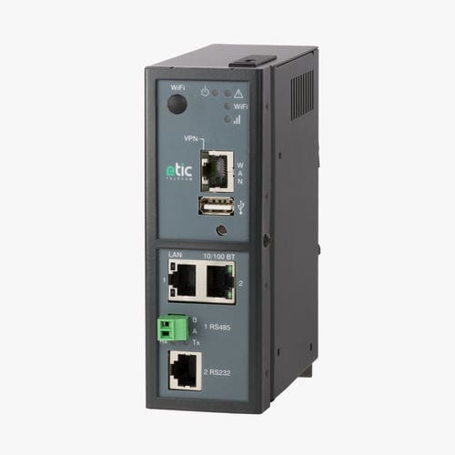Router di comunicazione - IPL-E-220 - ETIC TELECOM - wireless / Ethernet / LAN