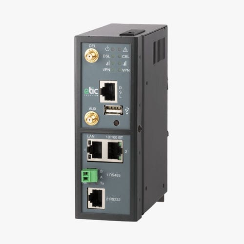 Router cellulare - IPL-DAC-220 series - ETIC TELECOM - di comunicazione / packet-based / Ethernet