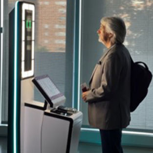 Sensore biometrico per riconoscimento facciale - Fly to Gate - Thales - Cybersecurity & Digital Identity