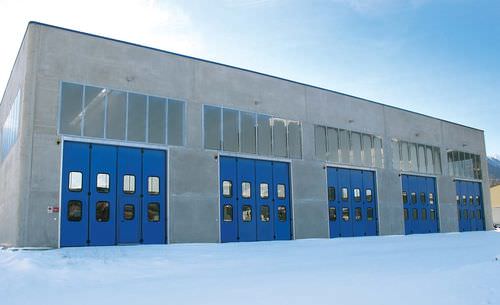 Porta a libro - Apollo - Breda Sistemi Industriali S.p.A. - per hangar / industriale
