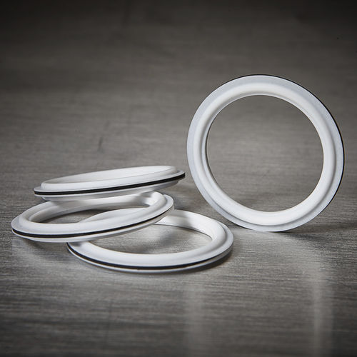 Guarnizione per raccordo di conduttura - PTFE Competence Center GmbH - PTFE / per l'industria farmaceutica / per l'industria agroalimentare