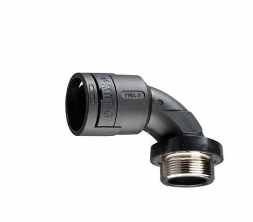 Pressacavo in nylon - NEBV series - ABB Smart Power - in ottone nichelato / IP66 / IP68