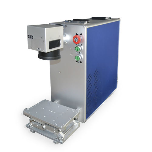 Macchina di marcatura laser a fibra - JQ 20W - Jinan JinQiang Laser CNC Equipment Co; Ltd. - da banco / automatica