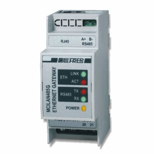 Gateway di comunicazione - MCILAN485G - FRER - TCP / Ethernet / Modbus