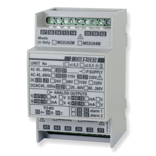 Modulo di uscita analogico - M52U02 - FRER - a 2 uscite analogiche / con 4 uscite analogiche / di rete