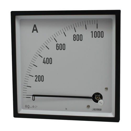 Amperometro analogico - F14EAX - FRER - AC / montato su pannello / industriale