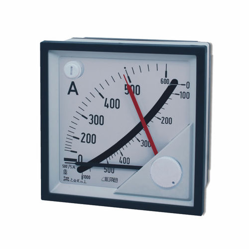 Amperometro AC -  F96BMC - FRER - analogico / monofase / montato su pannello