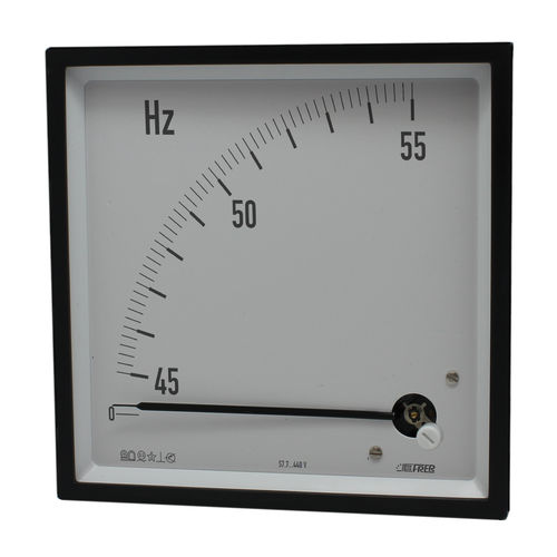 Frequenzimetro analogico - F14FPX - FRER - per montaggio su pannello