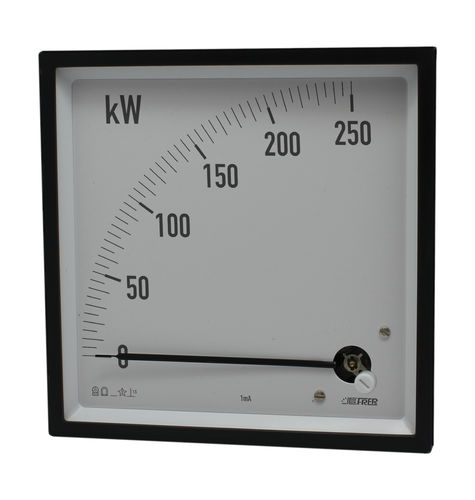 Wattmetro di potenza attiva - F14W series - FRER - analogico / monofase / trifase