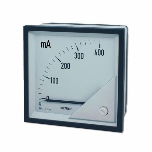 Milliamperometro DC - F72MMA - FRER - analogico / per montaggio su pannello