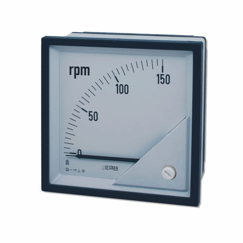 Tachimetro analogico - F72TPX - FRER - a contatto / per montaggio su pannello