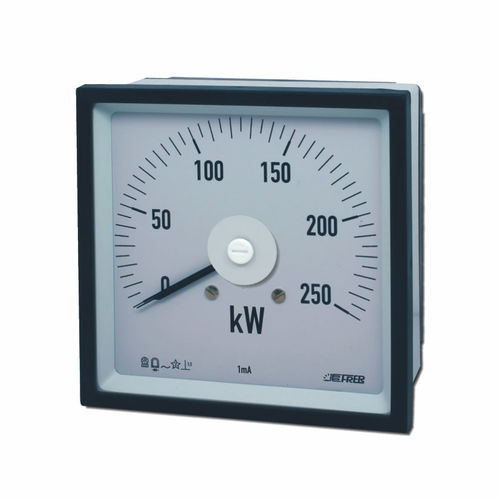 Wattmetro di potenza attiva - A96WYX - FRER - analogico / trifase