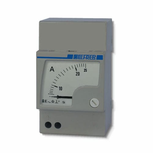 Amperometro AC - F52EAX - FRER - analogico / su guida DIN